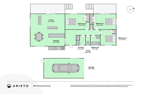 Photo of property in 150 Carnoustie Drive, Wattle Downs, Auckland, 2103