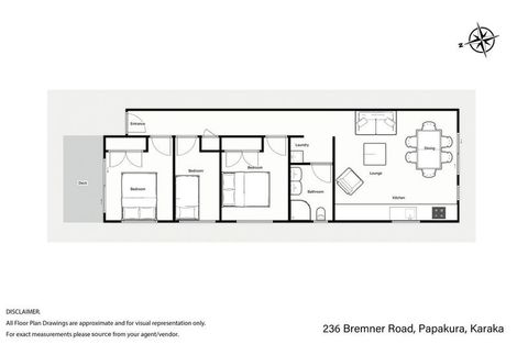 Photo of property in 236 Bremner Road, Karaka, 2578