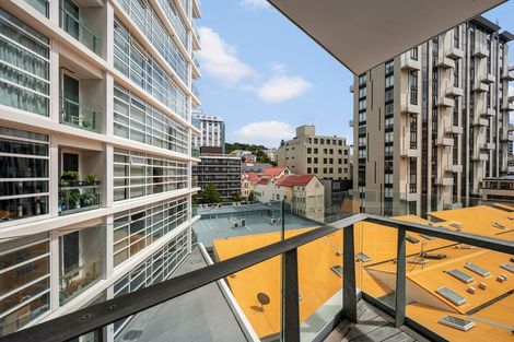 Photo of property in Pinnacle Apartments, E606/160 Victoria Street, Te Aro, Wellington, 6011
