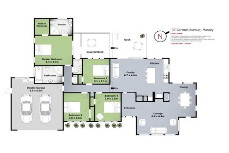 Photo of property in 37 Cartmel Avenue, Massey, Auckland, 0614