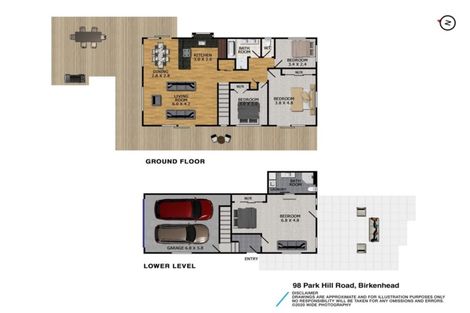 Photo of property in 98 Park Hill Road, Birkenhead, Auckland, 0626