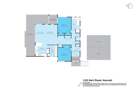 Photo of property in 1/23 Hart Road, Hauraki, Auckland, 0622