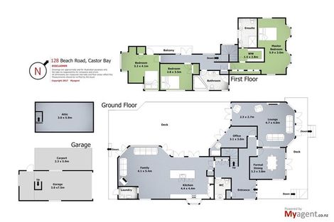 Photo of property in 128 Beach Road, Castor Bay, Auckland, 0620