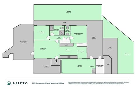 Photo of property in 1/15 Claresholm Place, Mangere Bridge, Auckland, 2022