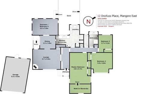 Photo of property in 12 Dreifuss Place, Mangere East, Auckland, 2024