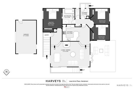 Photo of property in 1 Lesa Annis Place, Henderson, Auckland, 0612