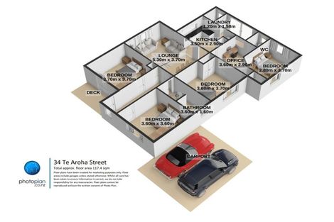 Photo of property in 34 Te Aroha Street, Hamilton East, Hamilton, 3216