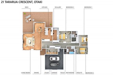 Photo of property in 21 Tararua Crescent, Otaki, 5512