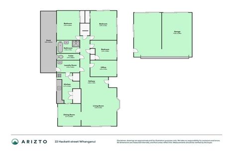 Photo of property in 22 Hackett Street, Whanganui East, Whanganui, 4500