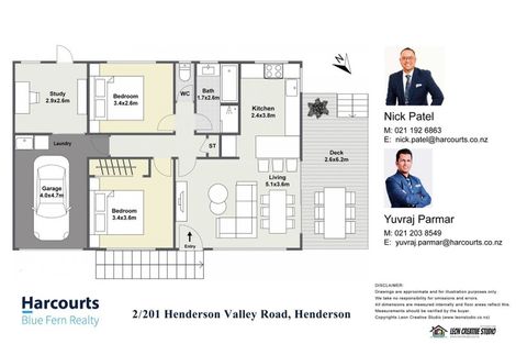 Photo of property in 2/201 Henderson Valley Road, Henderson, Auckland, 0612