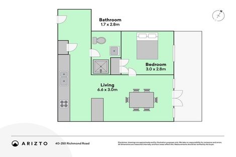 Photo of property in 4g/250 Richmond Road, Grey Lynn, Auckland, 1021