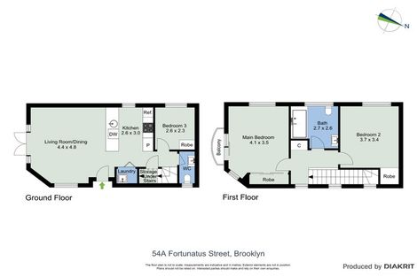 Photo of property in 54 Fortunatus Street, Brooklyn, Wellington, 6021