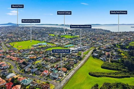 Photo of property in 55 Somerville Road, Somerville, Auckland, 2014