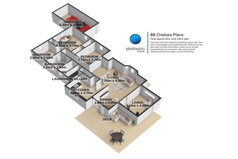 Photo of property in 8b Chelsea Place, Chartwell, Hamilton, 3210