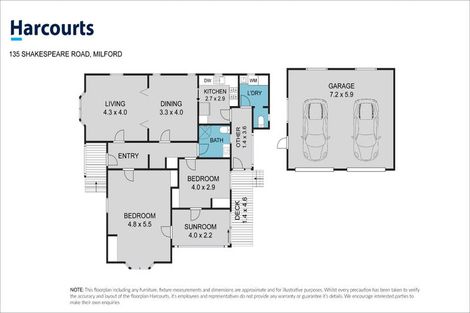 Photo of property in 1/135 Shakespeare Road, Milford, Auckland, 0620