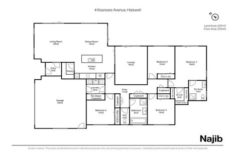 Photo of property in 4 Koareare Avenue, Halswell, Christchurch, 8025