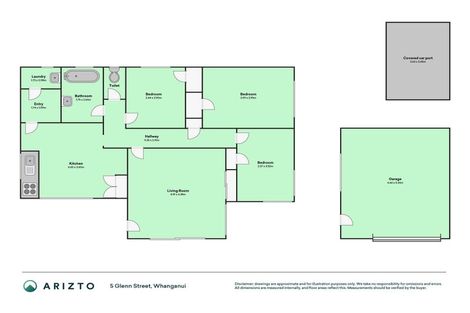 Photo of property in 5 Glenn Street, Castlecliff, Whanganui, 4501