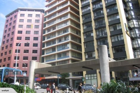 Photo of property in Terrace Tower Apartments, 126 The Terrace, Wellington Central, Wellington, 6011