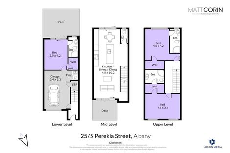 Photo of property in 25/5 Perekia Street, Albany, Auckland, 0632