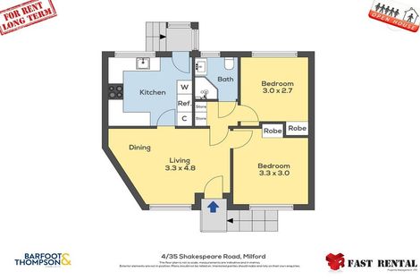 Photo of property in 4/35 Shakespeare Road, Milford, Auckland, 0620