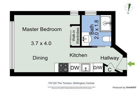 Photo of property in Terrace Garden Apartments, 7h/120 The Terrace, Wellington Central, Wellington, 6011