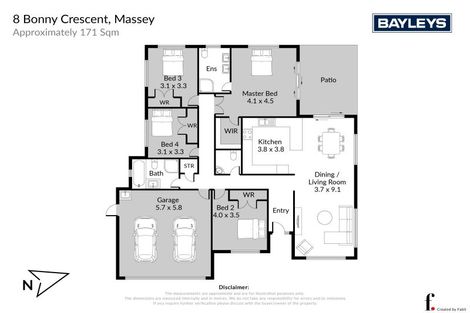 Photo of property in 8 Bonny Crescent, Massey, Auckland, 0614