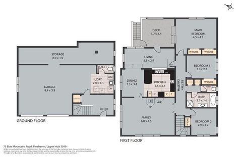 Photo of property in 73 Blue Mountains Road, Pinehaven, Upper Hutt, 5019