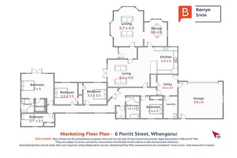 Photo of property in 6 Porritt Street, Saint Johns Hill, Whanganui, 4500