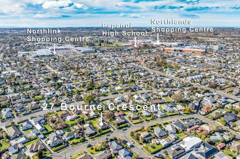Photo of property in 27 Bourne Crescent, Papanui, Christchurch, 8053