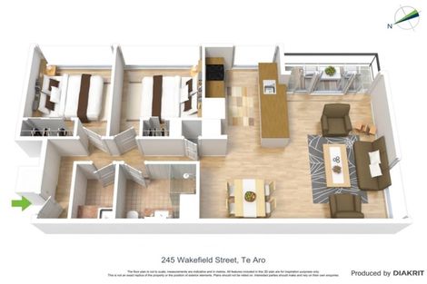 Photo of property in Monument Apartments, 4i/245 Wakefield Street, Te Aro, Wellington, 6011