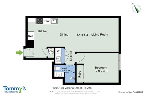 Photo of property in Vsp South, 1004/168 Victoria Street, Te Aro, Wellington, 6011