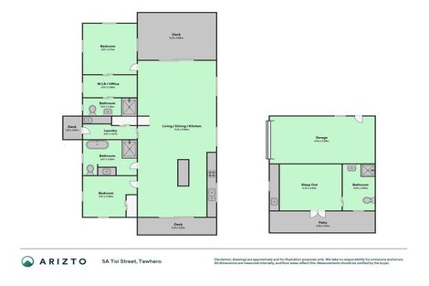 Photo of property in 5a Toi Street, Tawhero, Wanganui, 4501