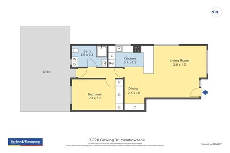 Photo of property in 3/226 Gowing Drive, Meadowbank, Auckland, 1072