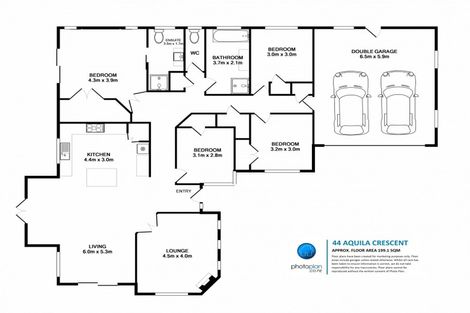 Photo of property in 44 Aquila Crescent, Rototuna North, Hamilton, 3210