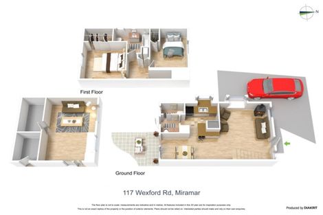 Photo of property in 117 Wexford Road, Miramar, Wellington, 6022