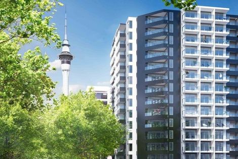 Photo of property in Queen's Residences, 2402/8 Airedale Street, Auckland Central, Auckland, 1010