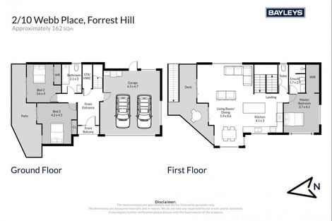 Photo of property in 2/10 Webb Place, Forrest Hill, Auckland, 0620