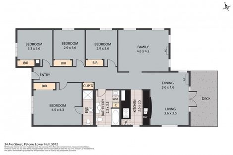 Photo of property in 34 Ava Street, Petone, Lower Hutt, 5012