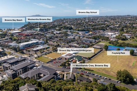 Photo of property in 1/11 Woodlands Crescent, Browns Bay, Auckland, 0630