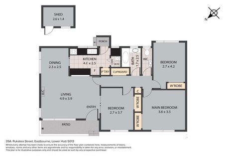 Photo of property in 39a Pukatea Street, Eastbourne, Lower Hutt, 5013