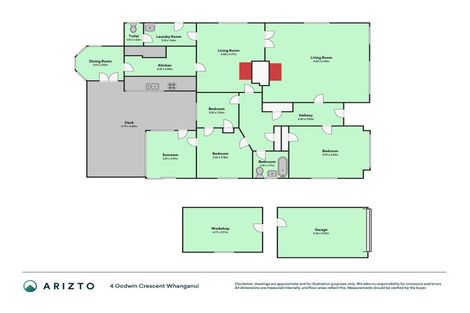 Photo of property in 4 Godwin Crescent, College Estate, Whanganui, 4500