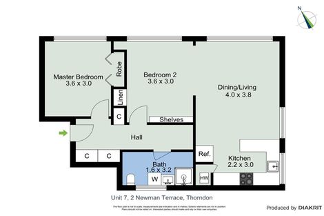 Photo of property in Newman Court Apartments, 2 Newman Terrace, Thorndon, Wellington, 6011