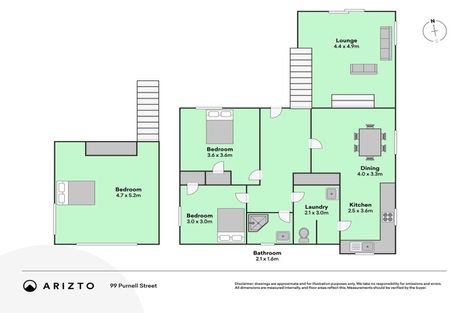 Photo of property in 99 Purnell Street, College Estate, Whanganui, 4500