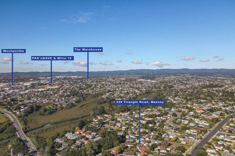 Photo of property in 329 Triangle Road, Massey, Auckland, 0614