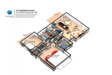 Photo of property in 37 Chadwick Place, Rototuna North, Hamilton, 3210