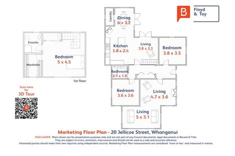 Photo of property in 20 Jellicoe Street, Whanganui East, Whanganui, 4500