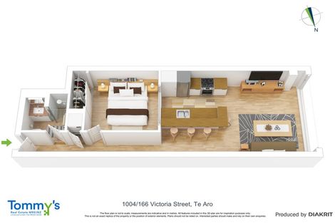 Photo of property in Vsp South, 1004/166 Victoria Street, Te Aro, Wellington, 6011