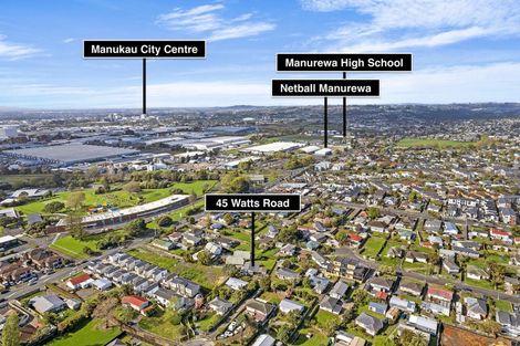 Photo of property in 45 Watts Road, Manurewa, Auckland, 2102
