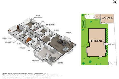Photo of property in 9 Oak View Place, Greytown, 5712