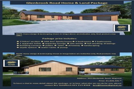 Photo of property in 353 Glenbrook Road, Kingseat, 2679